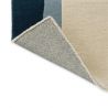 Tapis haut de gamme en laine Torillo bleu Harlequin detail revetement