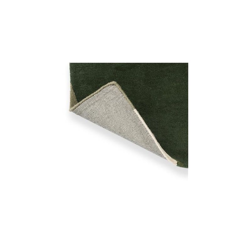 Tapis haut de gamme en laine Sumi Reflect vert multi Harlequin détail revetement