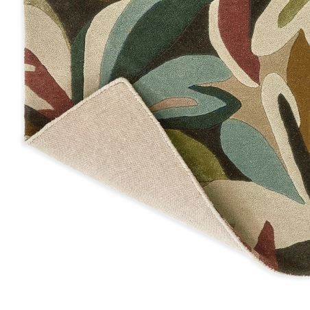 Tapis haut de gamme en laine et viscose Melora multicolore Harlequin detail revetement Tapis haut de gamme en laine et viscose Melora multicolore Harlequin detail revetement