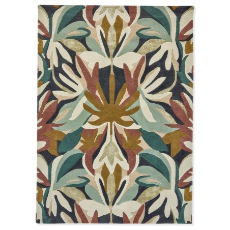 Tapis haut de gamme en laine et viscose Melora multicolore Harlequin Tapis haut de gamme en laine et viscose Melora multicolore Harlequin
