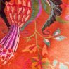 Tapis haut de gamme en laine et viscose Wonderland Orange Harlequin détail matiere
