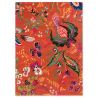 Tapis haut de gamme en laine et viscose Wonderland Orange Harlequin