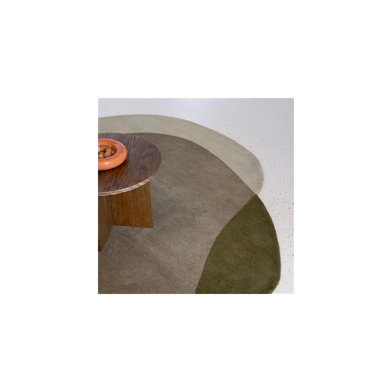 Tapis Pure laine Element Moore Moss
