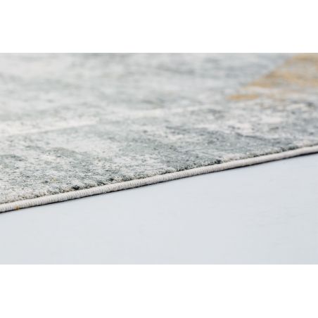 Tapis Moderne Positano Abstrait Gris Or viscose et acrylique Tapis Moderne Positano Abstrait Gris Or viscose et acrylique
