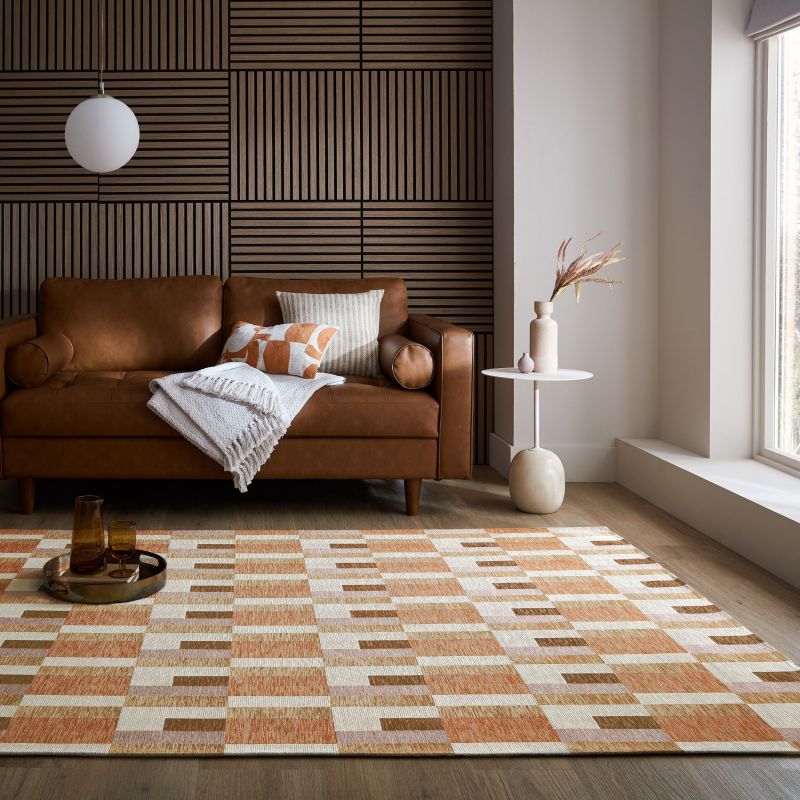 Tapis moderne Riley Block Geometric