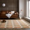 Tapis moderne Riley Block Geometric