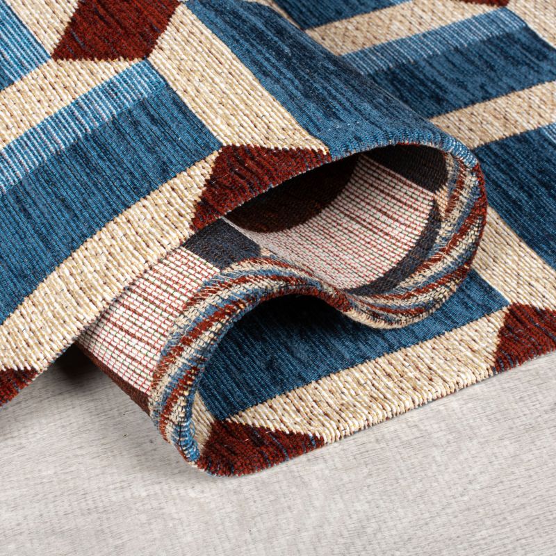 Tapis moderne Lennox Géométrique