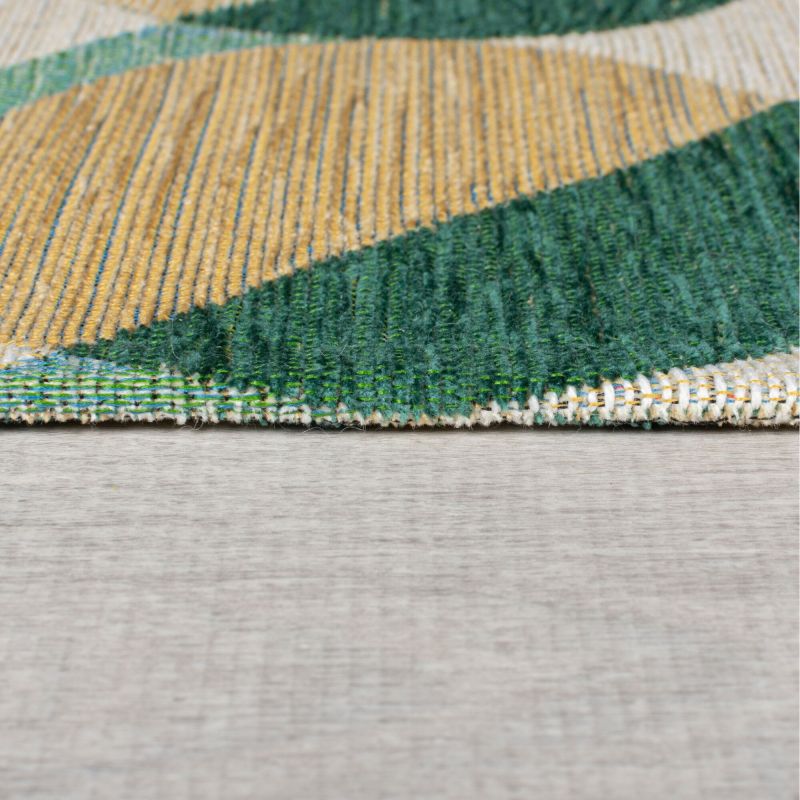 Tapis moderne Carlos Circle Géométrique