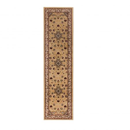 Tapis de couloir à motifs persans beige Sherborne Tapis de couloir à motifs persans beige Sherborne