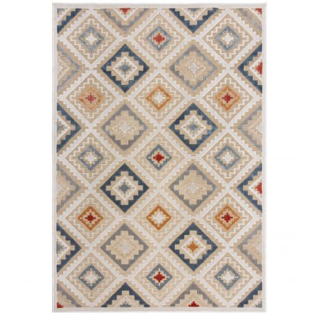 Tapis exterieur multicolore effet Jute Zion Tapis exterieur multicolore effet Jute Zion
