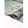 Tapis de Salon Design rectangulaire haut de gamme Alpine gris détail surjet