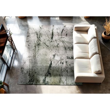 Tapis de Salon Design rectangulaire haut de gamme Alpine gris ambiance Tapis de Salon Design rectangulaire haut de gamme Alpine gris ambiance