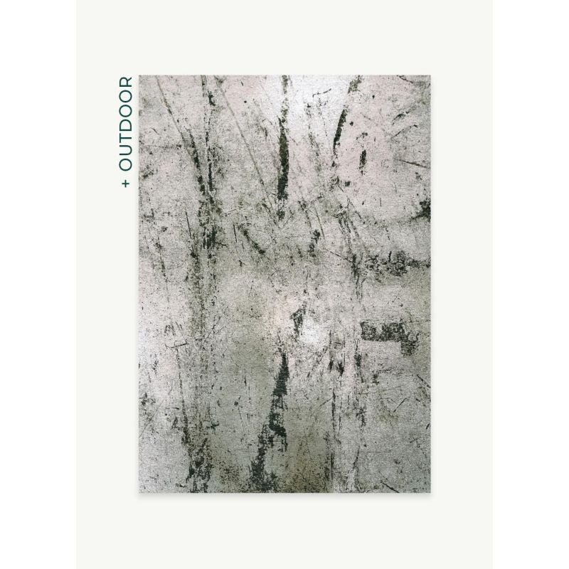 Tapis de Salon Design rectangulaire haut de gamme Alpine gris