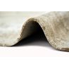 Tapis de Salon rectangulaire haut de gamme Virgin Land Mercury beige détail surjet