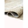Tapis de Salon rectangulaire haut de gamme Virgin Land Mercury beige détail matiere