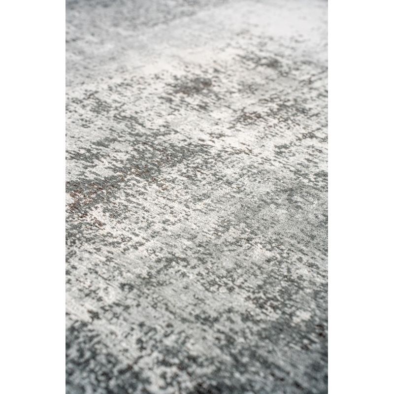 Tapis de Salon rectangulaire haut de gamme Virgin Land Venus gris détail matiere