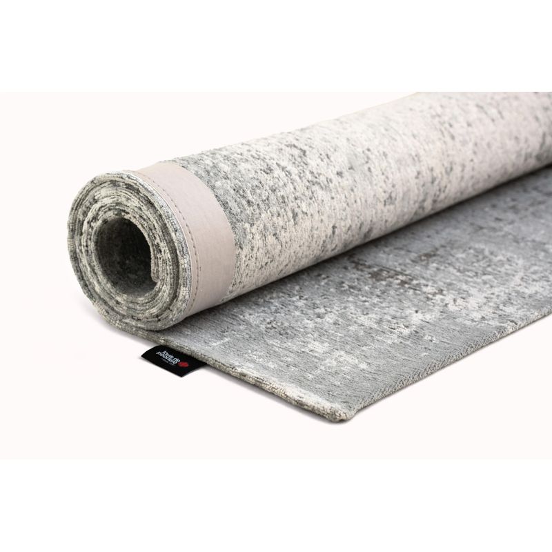 Tapis de Salon rectangulaire haut de gamme Virgin Land Venus gris détail revetement