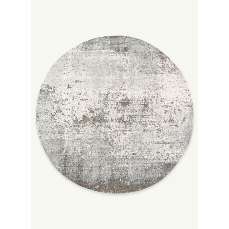 Tapis de Salon rectangulaire haut de gamme Virgin Land Venus gris rond