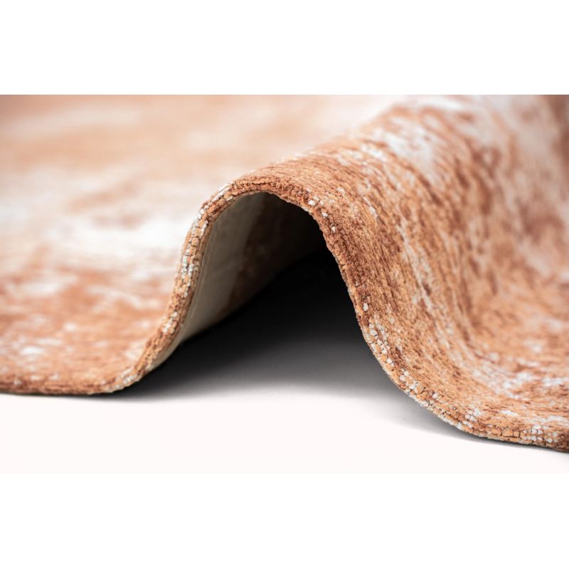 Tapis de Salon rectangulaire haut de gamme Virgin Land Mars rouille détail surjet