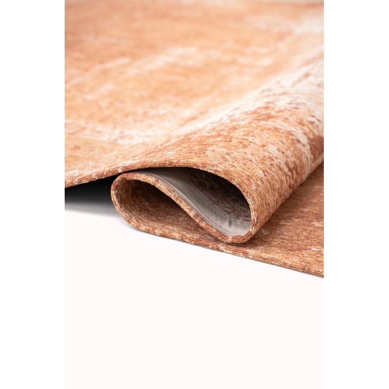 Tapis de Salon rectangulaire haut de gamme Virgin Land Mars rouille détail