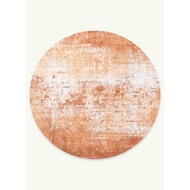 Tapis de Salon rectangulaire haut de gamme Virgin Land Mars rouille rond