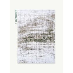 Tapis Design rectangulaire Mad Men Griff Gris et vert