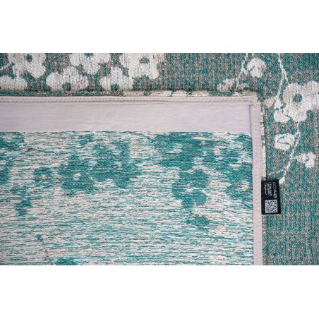 Tapis classique en PET Sakura Lake Blue détail revetement Tapis classique en PET Sakura Lake Blue détail revetement