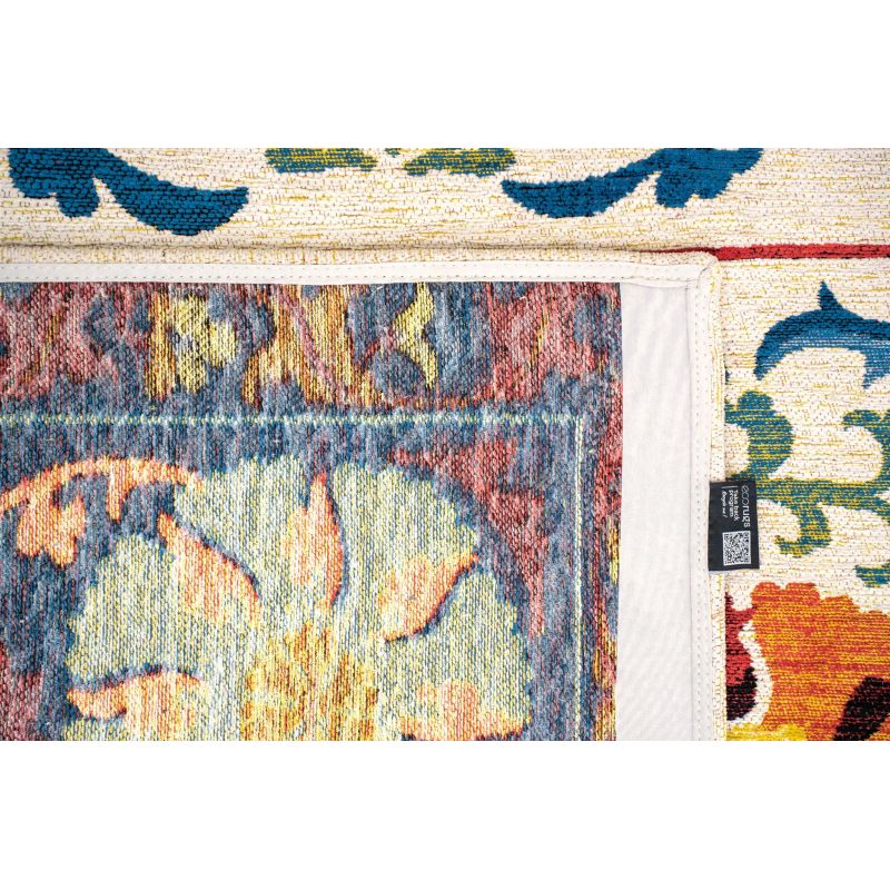 Tapis de salon Suzani Origine multi détail revetement