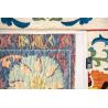 Tapis de salon Suzani Origine multi détail revetement