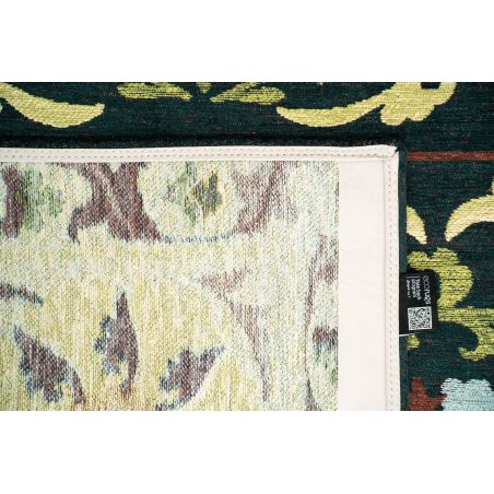 Tapis de salon Suzani Bavaria multi vert détail revetement Tapis de salon Suzani Bavaria multi vert détail revetement