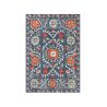 Tapis de salon Suzani Bavaria multi bleu