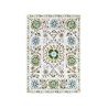 Tapis de salon Suzani Slavia multi blanc