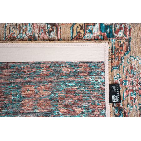 Tapis de salon Kasak Djamboul multi détail revetement Tapis de salon Kasak Djamboul multi détail revetement