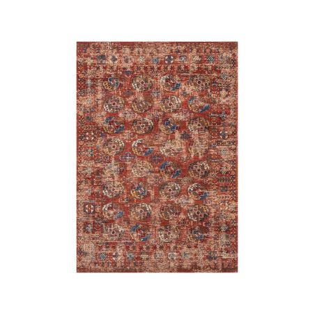 Tapis de salon Kasak Aksou rouge Tapis de salon Kasak Aksou rouge
