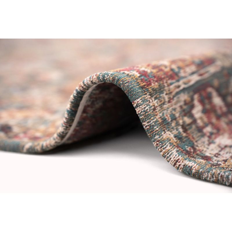 Tapis de salon Kasak Almati multi détail surjet