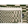Tapis de salon Berber Oasis vert détail revetement