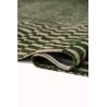Tapis de salon Berber Oasis vert détail matiere