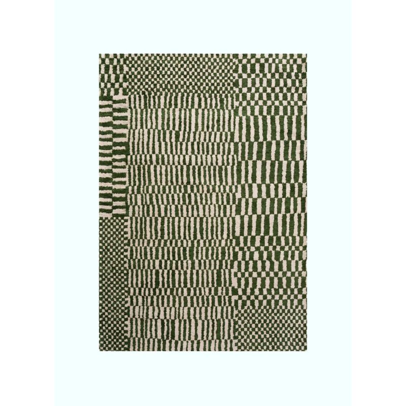 Tapis de salon Berber Oasis vert