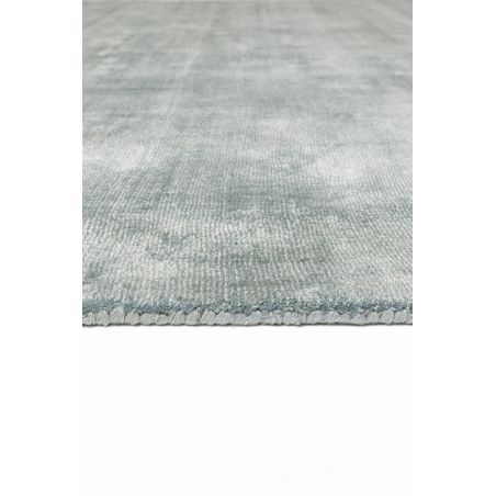 Tapis de salon prestige tissé main en viscose Current Vert Céladon Tapis de salon prestige tissé main en viscose Current Vert Céladon