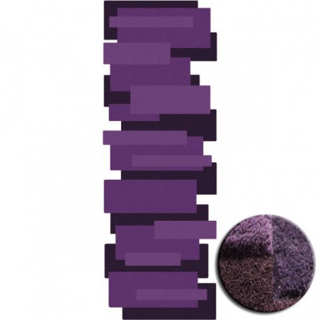 Tapis de Couloir Design et Original Pebbles par Angelo violet Tapis de Couloir Design et Original Pebbles par Angelo violet