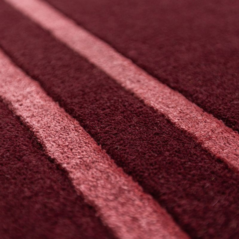 copy ofTapis de salon laine et viscose vert Gatsby détail matiere