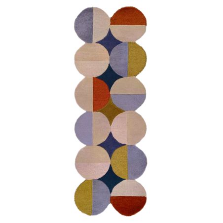 tapis de couloir en laine multicolore Abstract Mia tapis de couloir en laine multicolore Abstract Mia