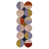 tapis de couloir en laine multicolore Abstract Mia