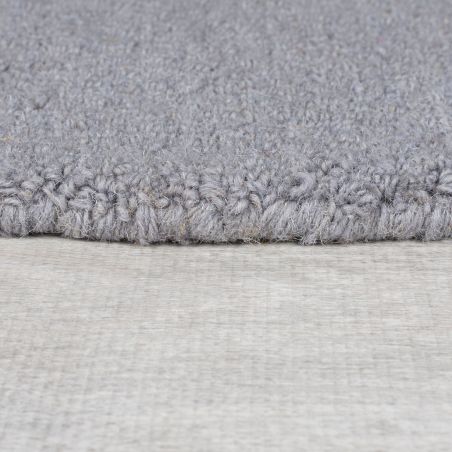 tapis de couloir en laine multicolore Abstract Mia détail bordure tapis de couloir en laine multicolore Abstract Mia détail bordure