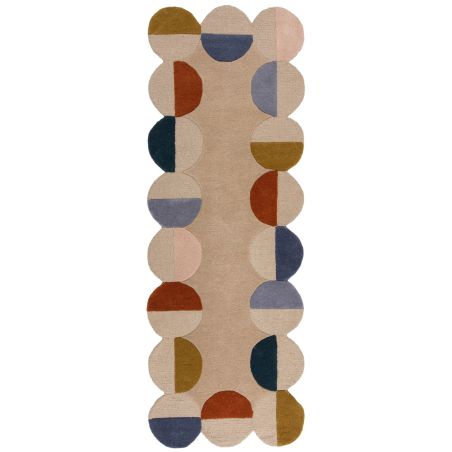 copy oftapis de couloir en laine multicolore Abstract Mia Frame copy oftapis de couloir en laine multicolore Abstract Mia Frame