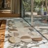 tapis de couloir en laine beige multicolore Abstract Mia Frame ambiance
