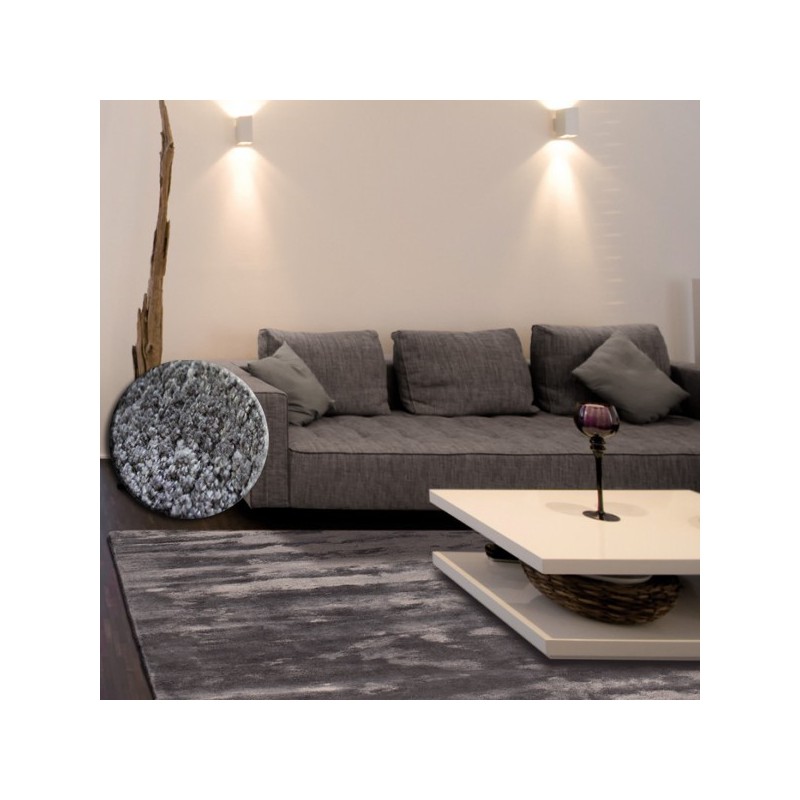 Tapis Rectangulaire Annapurna Gris Cendré par Angelo