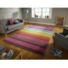 Tapis coloré en pure Laine Multicolore Candy