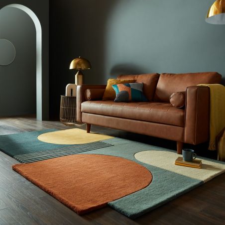 Tapis de salon forme originale Abstract Losange multicolore Tapis de salon forme originale Abstract Losange multicolore