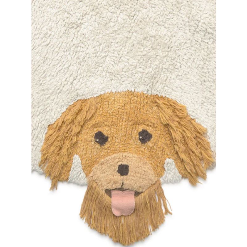 Tapis Enfant Rond lavable en machine Chiens